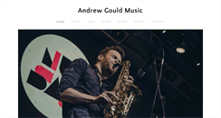 Desktop Screenshot of andrewgouldmusic.com